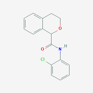 N-(2-chlorophenyl)-3,4-dihydro-1H-isochromene-1-carboxamide