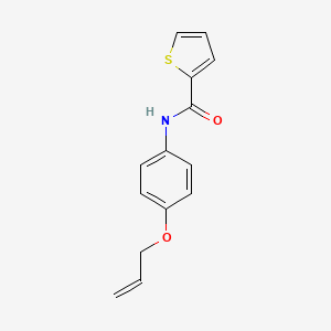 N-[4-(allyloxy)phenyl]-2-thiophenecarboxamide