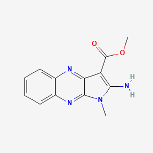 methyl 2-amino-1-methyl-1H-pyrrolo[2,3-b]quinoxaline-3-carboxylate