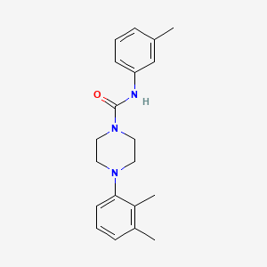 4-(2,3-dimethylphenyl)-N-(3-methylphenyl)piperazine-1-carboxamide