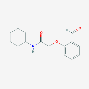 N-cyclohexyl-2-(2-formylphenoxy)acetamide