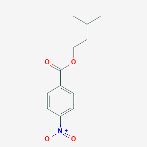 molecular formula C12H15NO4 B042415 异戊基 4-硝基苯甲酸酯 CAS No. 38120-06-8