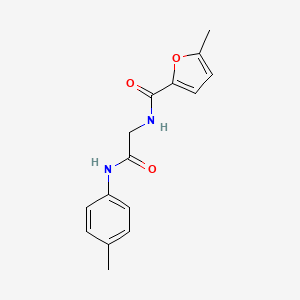 5-methyl-N-{2-[(4-methylphenyl)amino]-2-oxoethyl}-2-furamide