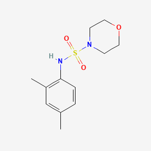 molecular formula C12H18N2O3S B4241579 N-(2,4-dimethylphenyl)morpholine-4-sulfonamide 