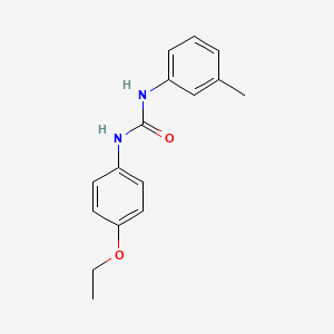 molecular formula C16H18N2O2 B4241822 1-(4-Ethoxyphenyl)-3-(3-methylphenyl)urea 