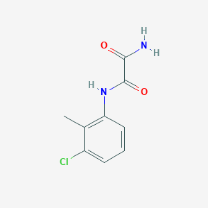 molecular formula C9H9ClN2O2 B4241931 N-(3-chloro-2-methylphenyl)ethanediamide 