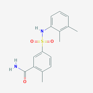 5-[(2,3-Dimethylphenyl)sulfamoyl]-2-methylbenzamide