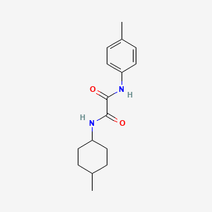 N-(4-methylcyclohexyl)-N'-(4-methylphenyl)oxamide