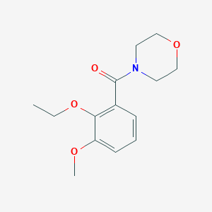 (2-Ethoxy-3-methoxyphenyl)-morpholin-4-ylmethanone