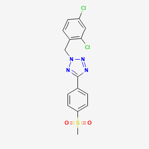 2-(2,4-dichlorobenzyl)-5-[4-(methylsulfonyl)phenyl]-2H-tetrazole