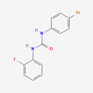 N-(4-bromophenyl)-N'-(2-fluorophenyl)urea