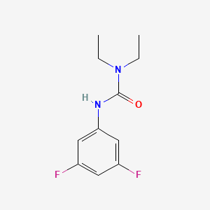 molecular formula C11H14F2N2O B4242136 3-(3,5-Difluorophenyl)-1,1-diethylurea 