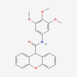 N-(3,4,5-trimethoxyphenyl)-9H-xanthene-9-carboxamide