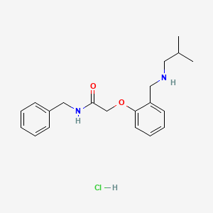 N-benzyl-2-{2-[(isobutylamino)methyl]phenoxy}acetamide hydrochloride