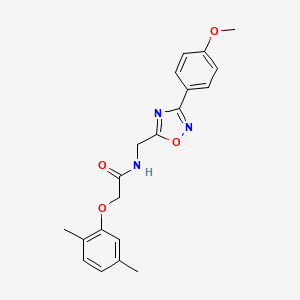 2-(2,5-dimethylphenoxy)-N-{[3-(4-methoxyphenyl)-1,2,4-oxadiazol-5-yl]methyl}acetamide