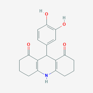 9-(3,4-dihydroxyphenyl)-3,4,6,7,9,10-hexahydro-1,8(2H,5H)-acridinedione