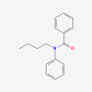 molecular formula C17H19NO B4242836 N-丁基-N-苯基苯甲酰胺 