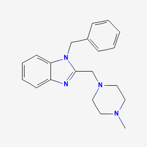 1-benzyl-2-[(4-methylpiperazin-1-yl)methyl]-1H-benzimidazole