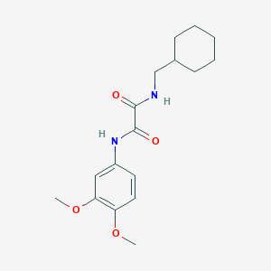 N~1~-(CYCLOHEXYLMETHYL)-N~2~-(3,4-DIMETHOXYPHENYL)ETHANEDIAMIDE