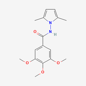 N-(2,5-dimethyl-1H-pyrrol-1-yl)-3,4,5-trimethoxybenzamide