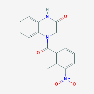 4-(2-methyl-3-nitrobenzoyl)-3,4-dihydro-2(1H)-quinoxalinone