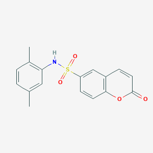 N-(2,5-dimethylphenyl)-2-oxo-2H-chromene-6-sulfonamide