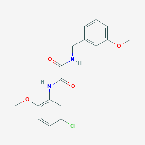 N~1~-(5-CHLORO-2-METHOXYPHENYL)-N~2~-(3-METHOXYBENZYL)ETHANEDIAMIDE