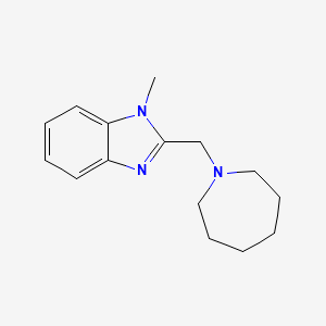 2-[(azepan-1-yl)methyl]-1-methyl-1H-1,3-benzodiazole