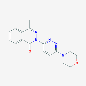 4-METHYL-2-(6-MORPHOLINO-3-PYRIDAZINYL)-1(2H)-PHTHALAZINONE