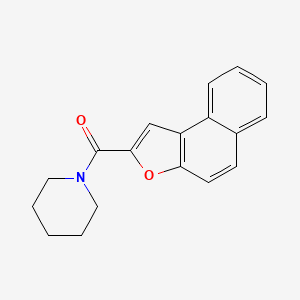 molecular formula C18H17NO2 B4243943 1-(naphtho[2,1-b]furan-2-ylcarbonyl)piperidine 