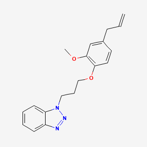 1-[3-(4-allyl-2-methoxyphenoxy)propyl]-1H-1,2,3-benzotriazole