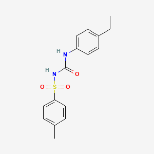 3-(4-ETHYLPHENYL)-1-(4-METHYLBENZENESULFONYL)UREA