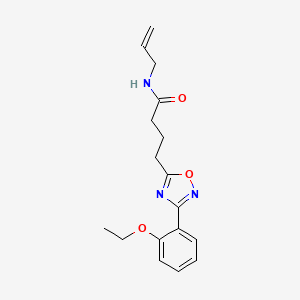 N-allyl-4-[3-(2-ethoxyphenyl)-1,2,4-oxadiazol-5-yl]butanamide