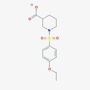 1-[(4-Ethoxyphenyl)sulfonyl]piperidine-3-carboxylic acid