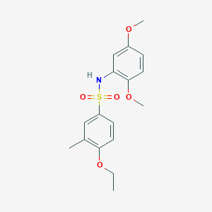 N-(2,5-dimethoxyphenyl)-4-ethoxy-3-methylbenzenesulfonamide