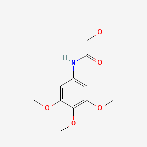 2-methoxy-N-(3,4,5-trimethoxyphenyl)acetamide