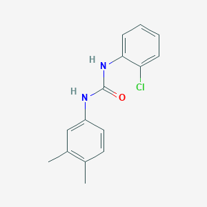 molecular formula C15H15ClN2O B4244933 1-(2-Chlorophenyl)-3-(3,4-dimethylphenyl)urea 