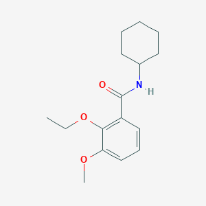 N-cyclohexyl-2-ethoxy-3-methoxybenzamide