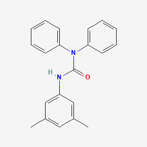 molecular formula C21H20N2O B4245053 3-(3,5-Dimethylphenyl)-1,1-diphenylurea 