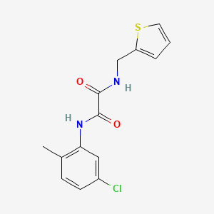 N~1~-(5-CHLORO-2-METHYLPHENYL)-N~2~-(2-THIENYLMETHYL)ETHANEDIAMIDE