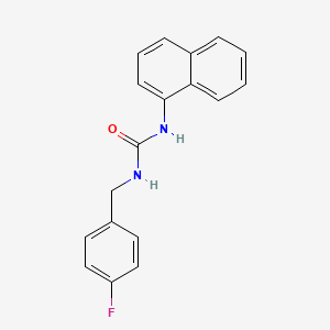 N-(4-fluorobenzyl)-N'-1-naphthylurea