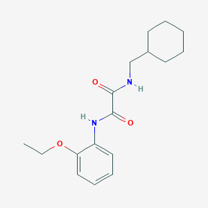 molecular formula C17H24N2O3 B4245215 N-(cyclohexylmethyl)-N'-(2-ethoxyphenyl)oxamide 