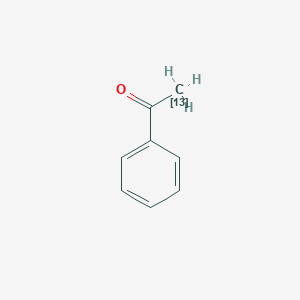 molecular formula C8H8O B042453 甲苯酮-甲基-13C CAS No. 71777-36-1