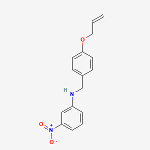 N-[4-(allyloxy)benzyl]-3-nitroaniline