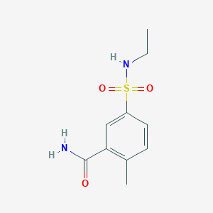 5-[(ethylamino)sulfonyl]-2-methylbenzamide