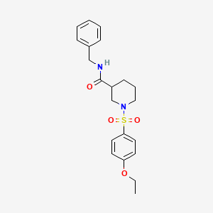 N-benzyl-1-[(4-ethoxyphenyl)sulfonyl]-3-piperidinecarboxamide