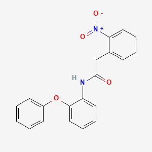 2-(2-nitrophenyl)-N-(2-phenoxyphenyl)acetamide