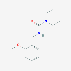 3,3-DIETHYL-1-[(2-METHOXYPHENYL)METHYL]UREA