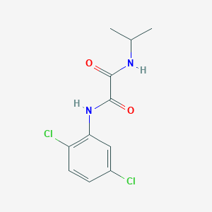 N-(2,5-dichlorophenyl)-N'-propan-2-yloxamide