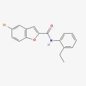 5-bromo-N-(2-ethylphenyl)-1-benzofuran-2-carboxamide